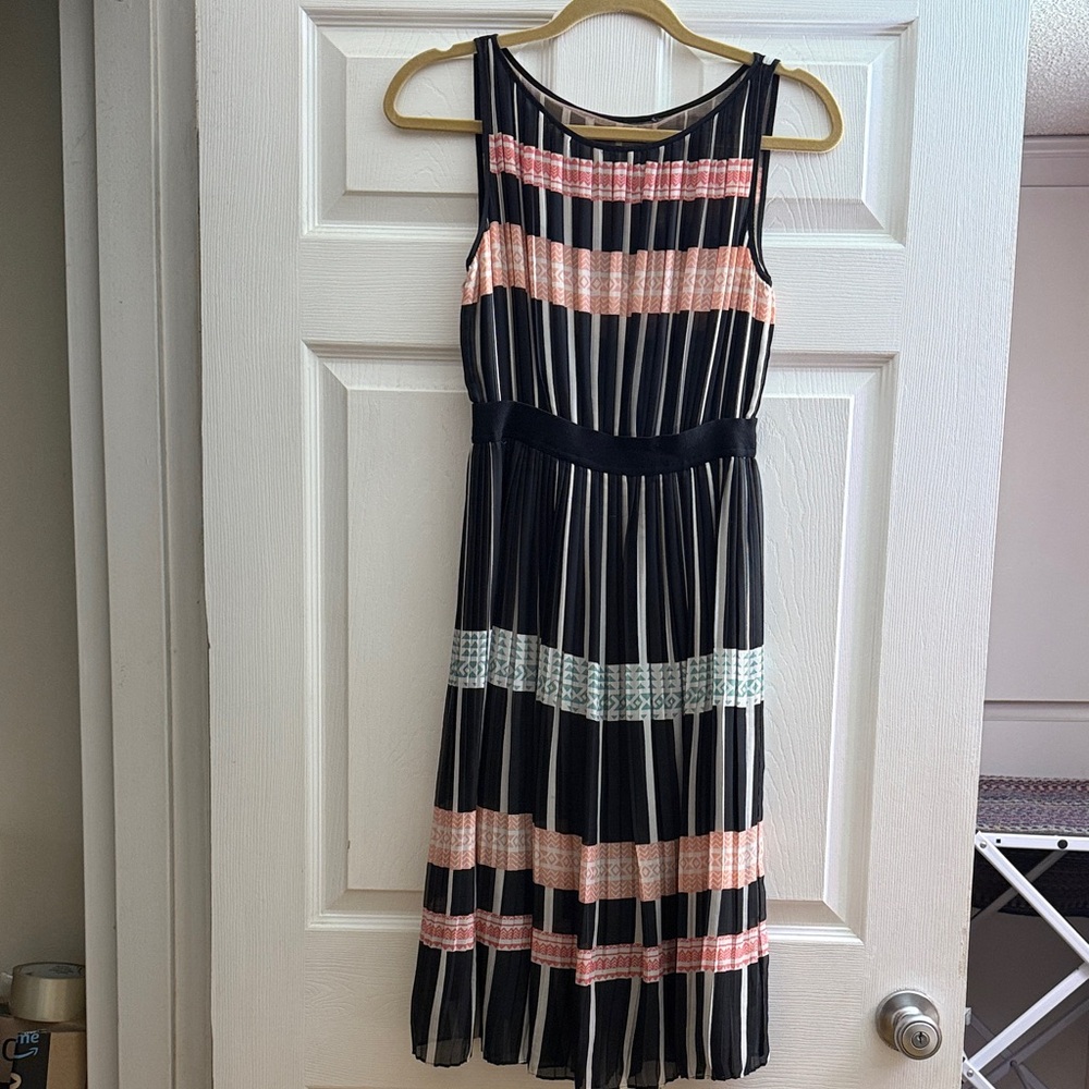 Striped Sleeveless Dress
